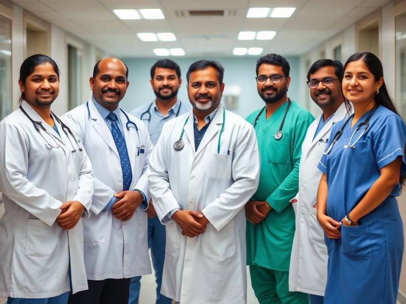 Medical team collaboration representing education partnerships